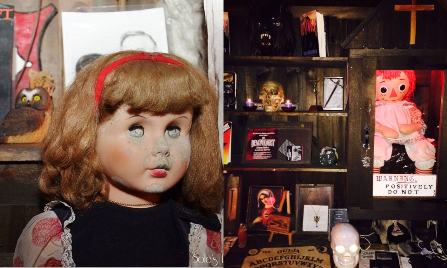 El Museo de Ocultismo de los Warren: Un sótano aterrador lleno de objetos embrujados y Annabelle