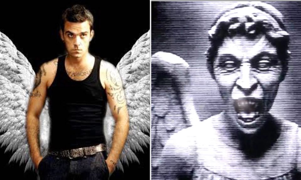 La canción de Robbie Williams “Angels” se inspiró en sus experiencias paranormales