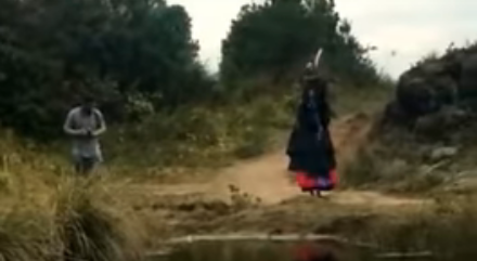 Bruja es captada en video en un pueblo colombiano