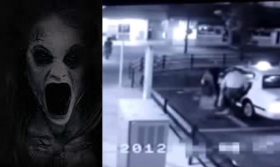 Escalofriante video muestra a un fantasma metiéndose en un taxi