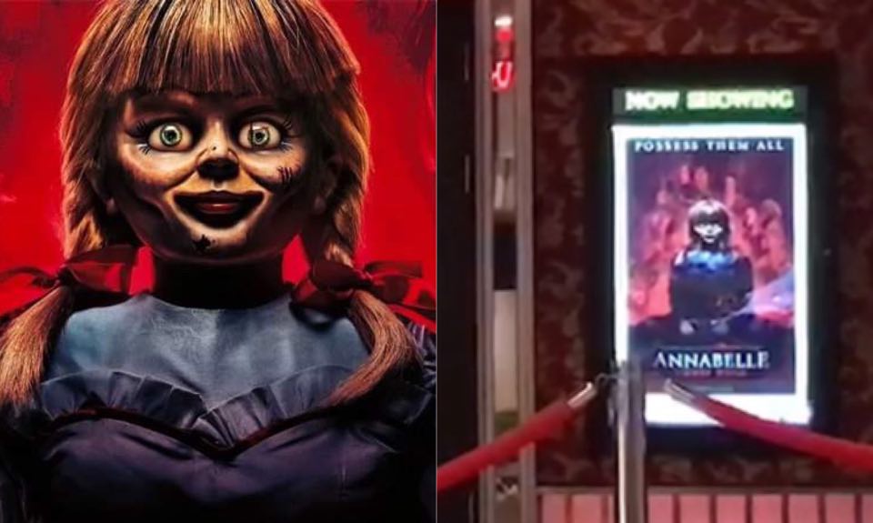 A British man died while watching “Annabelle” at the cinema