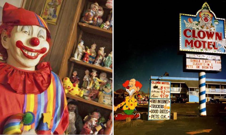 Visit the Clown Motel “America’s Scariest Motel”