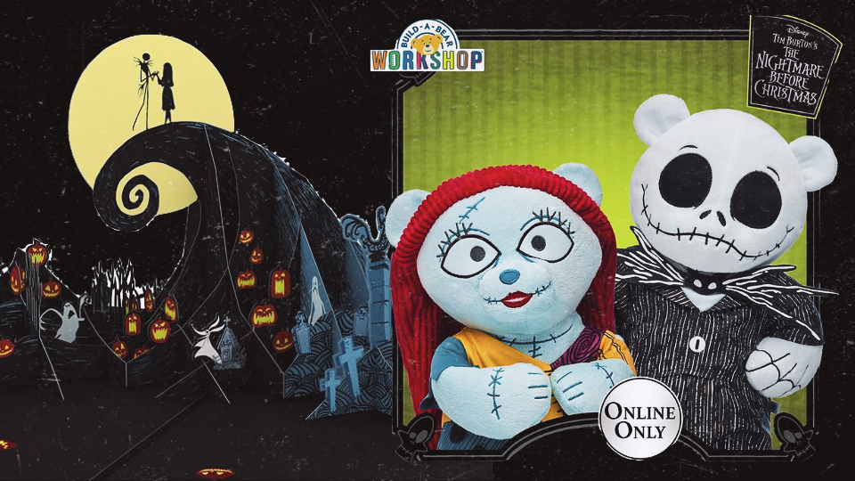 Surprise! there is a new “The Nightmare Before Christmas” teddy bear edition from Build-A-Bear