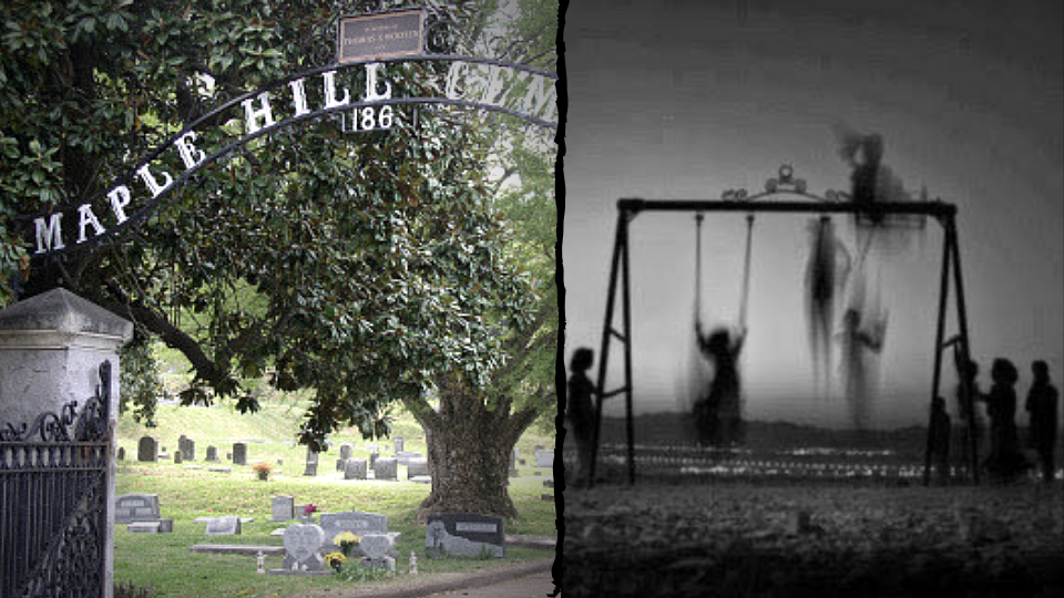 In this unusual cemetery, children’s spirits come alive at night and they even invite you to play